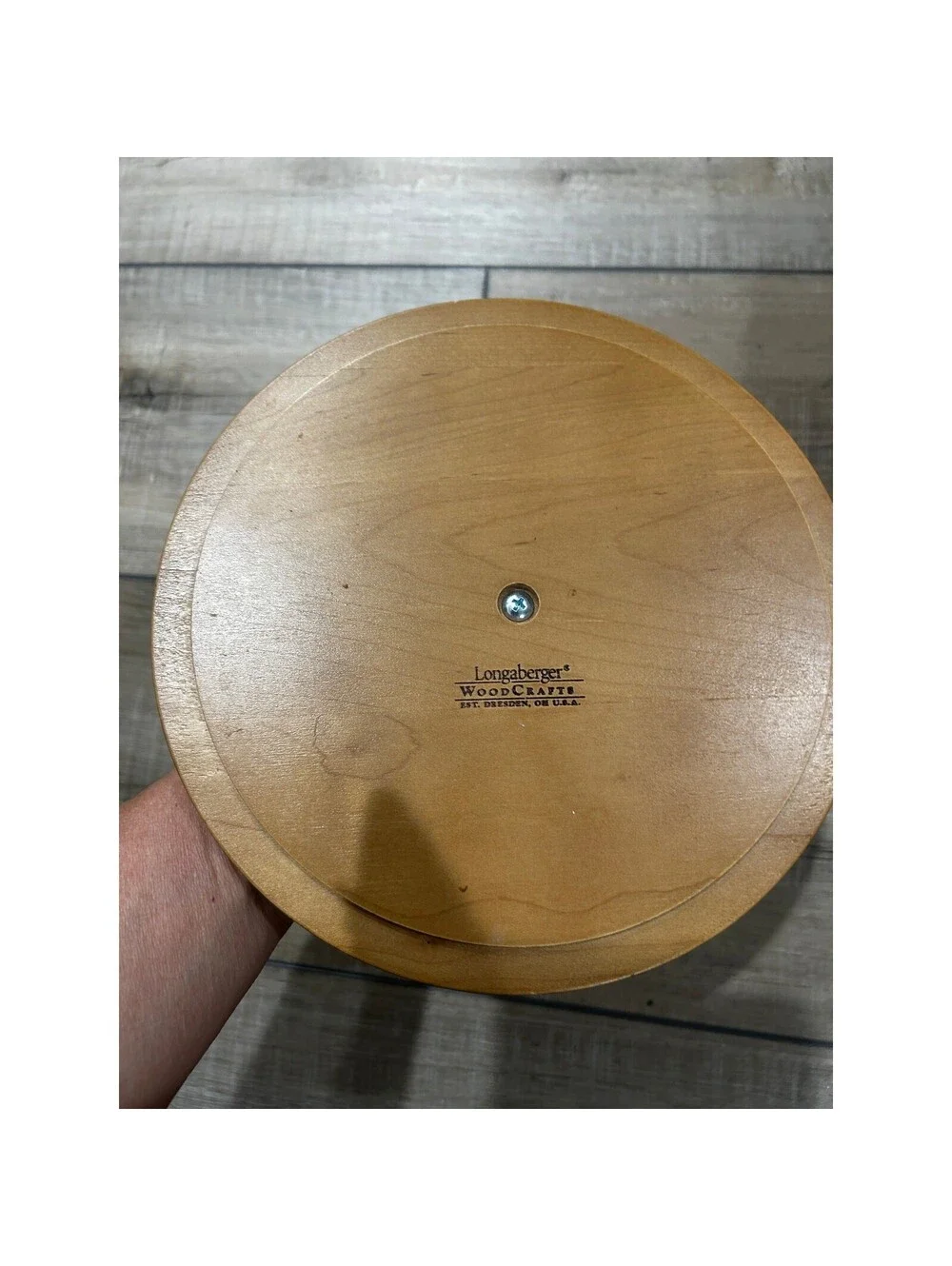 Longaberger large canister
